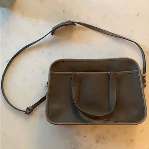 1980s vintage Coach shoulder purse